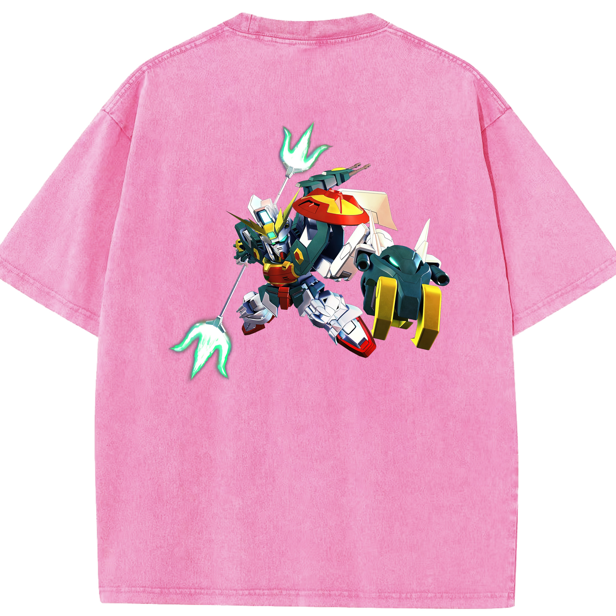 （画像用） 機動戦士ガンダム Mobile Suit Gundam 綿100% ヴィンテージ風 半袖Tシャツ（背面プリント）